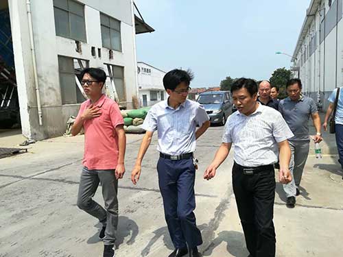 市農業領導參觀我公司